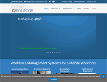 Tablet Screenshot of mobile-e-solutions.com